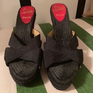 Christian Louboutin wedges